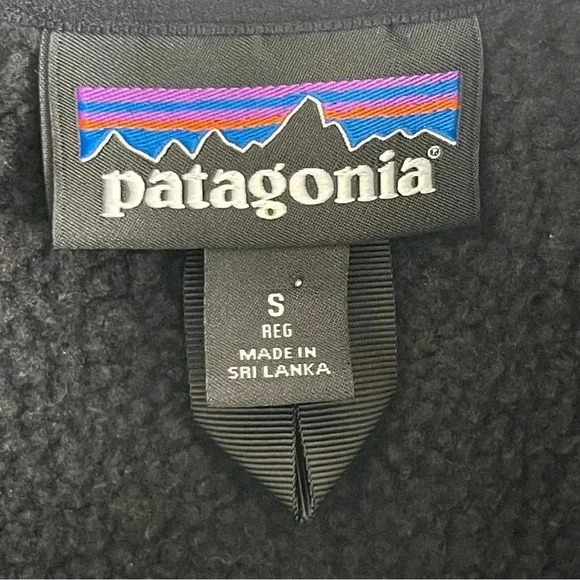 Patagonia Black Better Sweater Vest Size Small - Picture 9 of 12